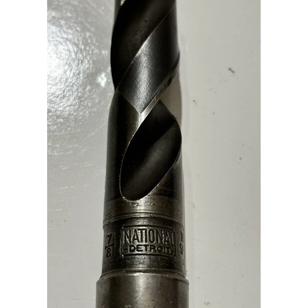 7/8 NATIONAL DETROIT DRILL BIT MORSE TAPER #2 High Speed‎